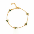 Mint Clover Bracelet | Gold