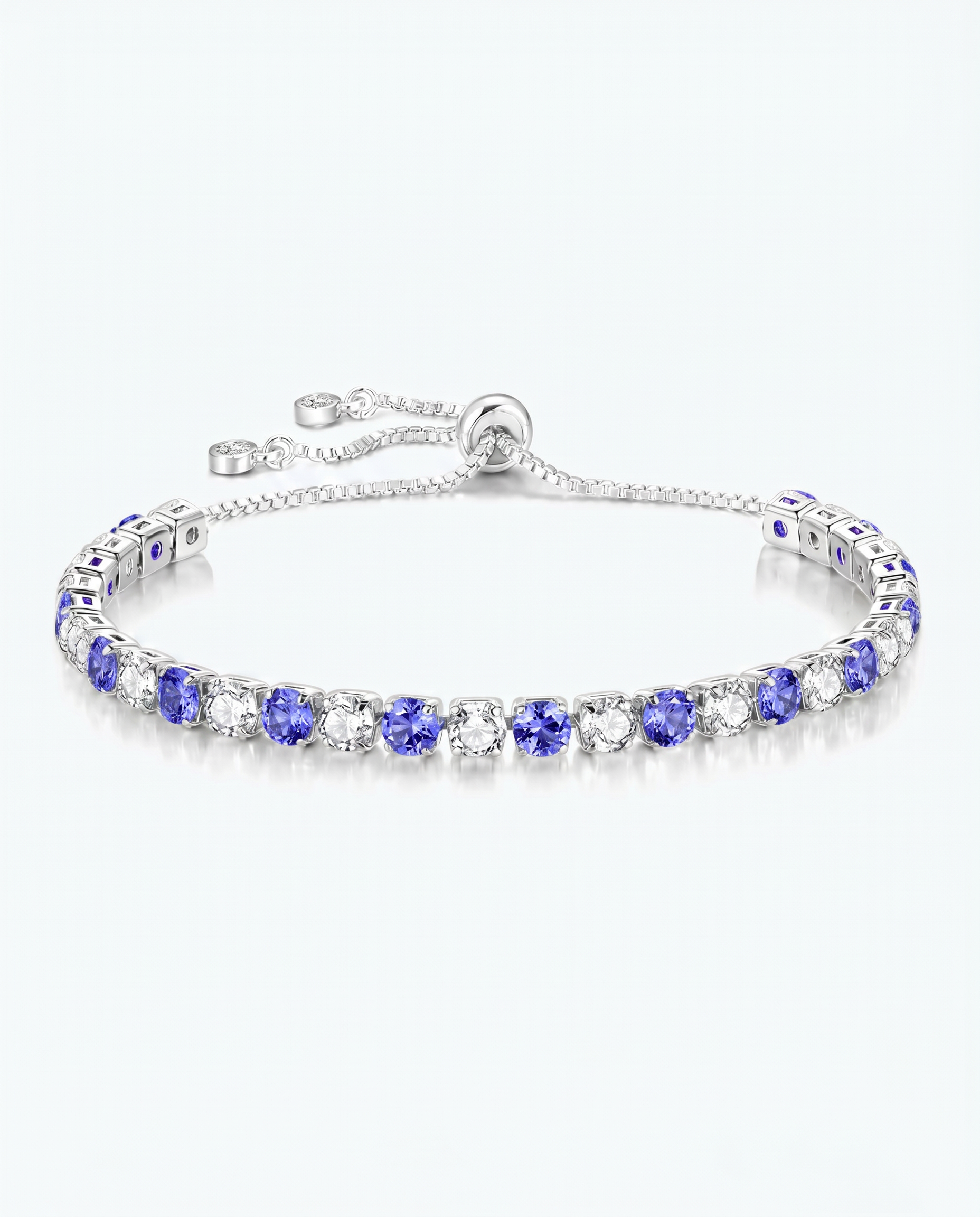 Ocean Ice Tennis Bracelet | December
