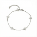 Ice Clover Bracelet | Silver