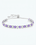 Violet Ice Tennis Bracelet | February