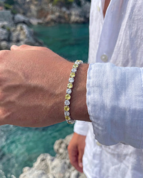 Citrus Ice Tennis Bracelet | November