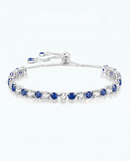 Sapphire Ice Tennis Bracelet | September